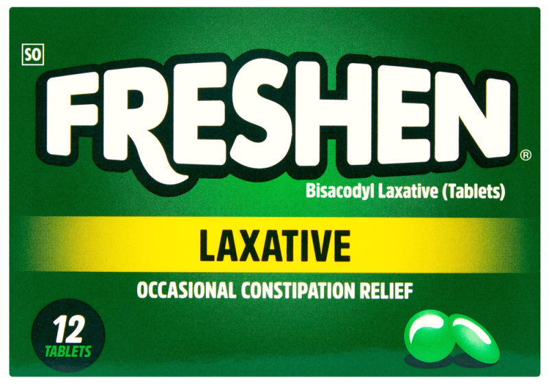 FRESHEN BISACODYL LAXA TAB 12