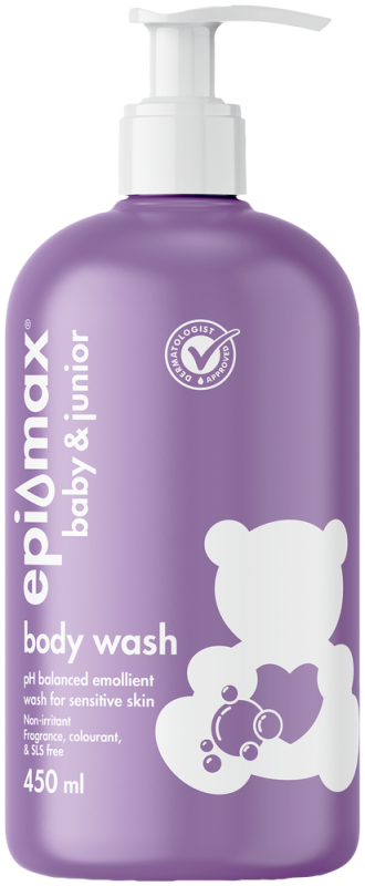 EPIMAX BABYJNR B/WASH 450ML