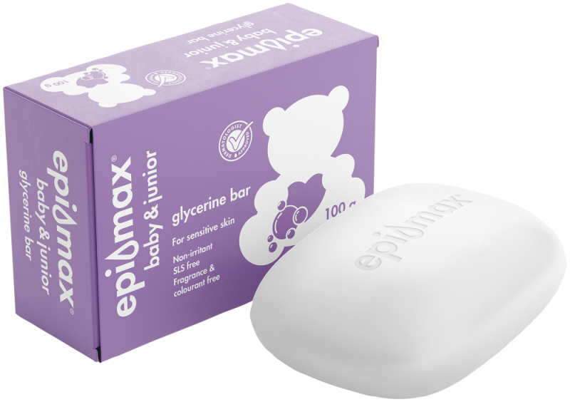 EPIMAX BABYJNR SOAP GLYC100G