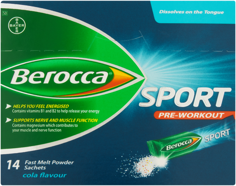 BEROCCA SPORT PDR SACH COLA14