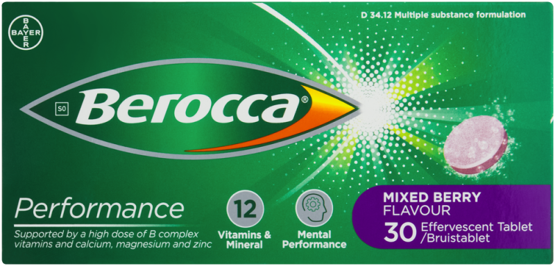 BEROCCA PERF MIX BERRY EFF TAB 30