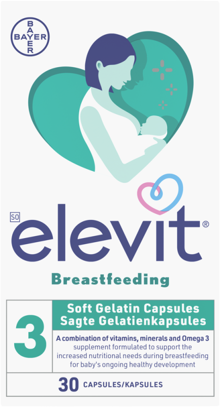 ELEVIT 3 BREASTFEEDING CAP 30