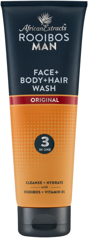 ROOIBOS MAN ORIGINAL FACE+BODY+HAIR WASH
