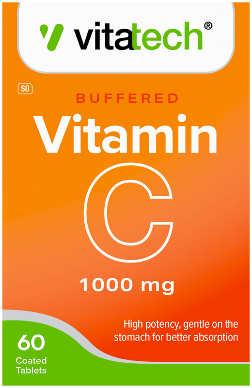 VITATECH VIT C TAB 1000MG 60