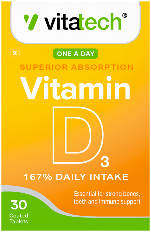 VITATECH VIT D3 TAB 30