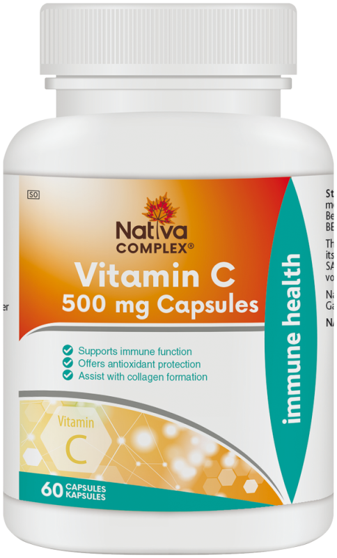 VIT C 500MG COMPLEX 60 NATIVA
