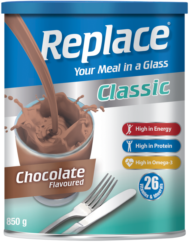 REPLACE CLASSIC CHOC 850G