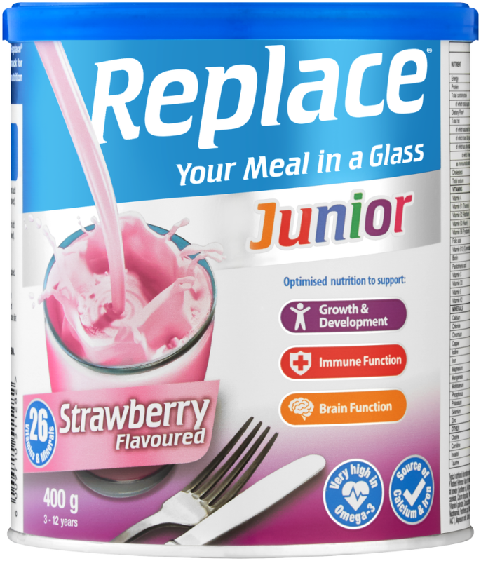 REPLACE JNR STRWBER 400G