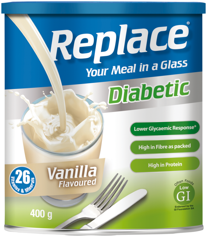 REPLACE DIAB VANILLA 400G