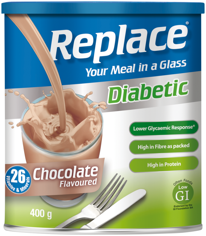 REPLACE DIAB CHOC 400G