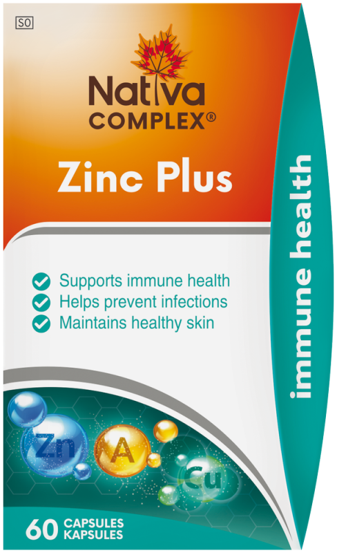 NATIVA COMP ZINC PLUS 60