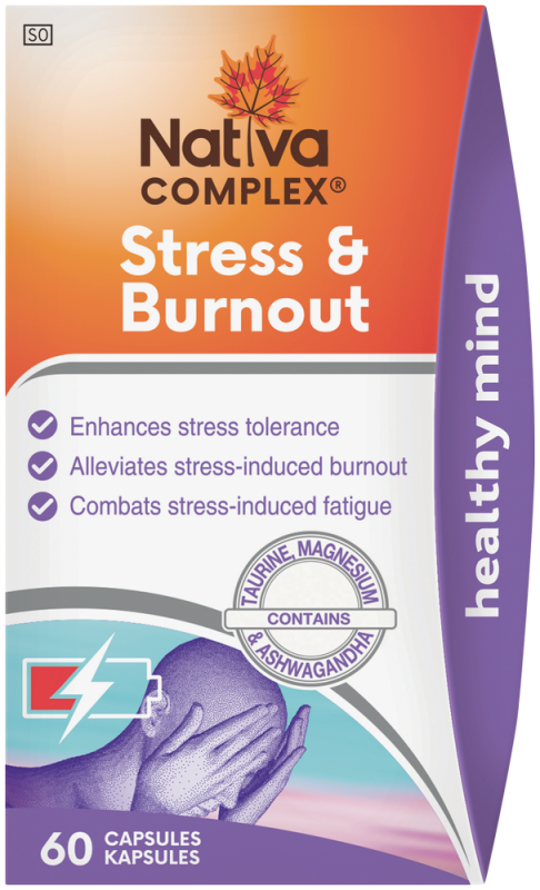 NATIVA COMPLEX STRESS & BURNOUT CAP 60