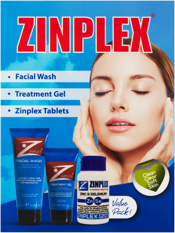 ZINPLEX COMBO WASH/GEL/TAB120