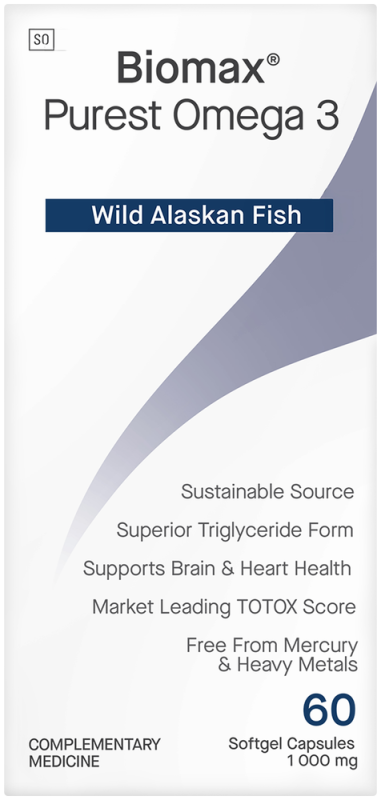 BIOMAX PUREST OMEGA 3 WILD ALASKAN FISH