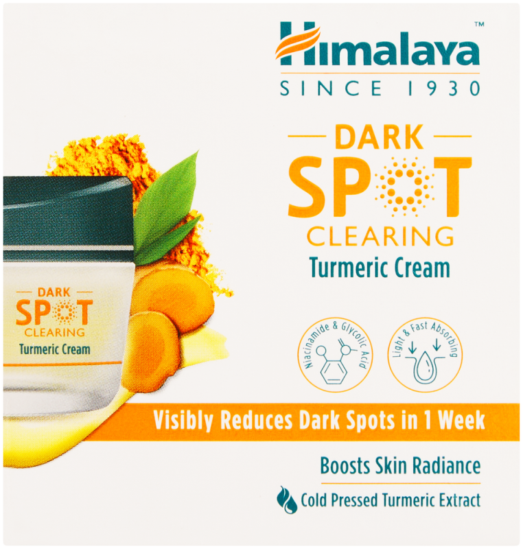 HIMALAYA DARK SPOT CLR F/CRM TURMERIC 50