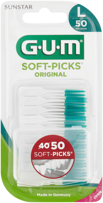 GUM SOFT PICKS LRG 50