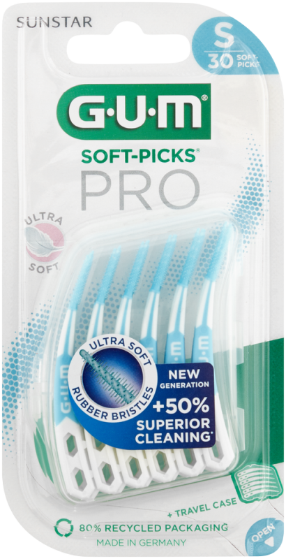 GUM SOFT PICKS PRO SMALL 30