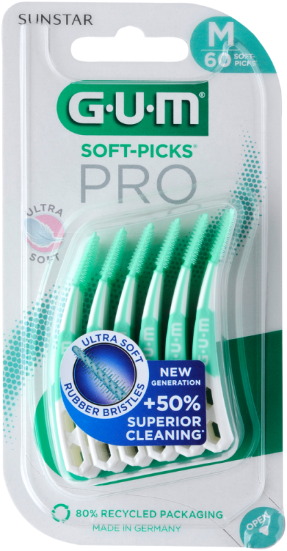 GUM SOFT PICKS PRO MEDIUM 30
