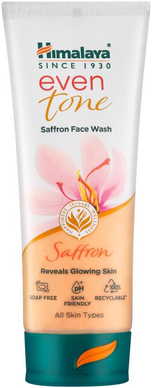 HIMALAYA EVEN TONE SAFFRON F/WASH 100ML