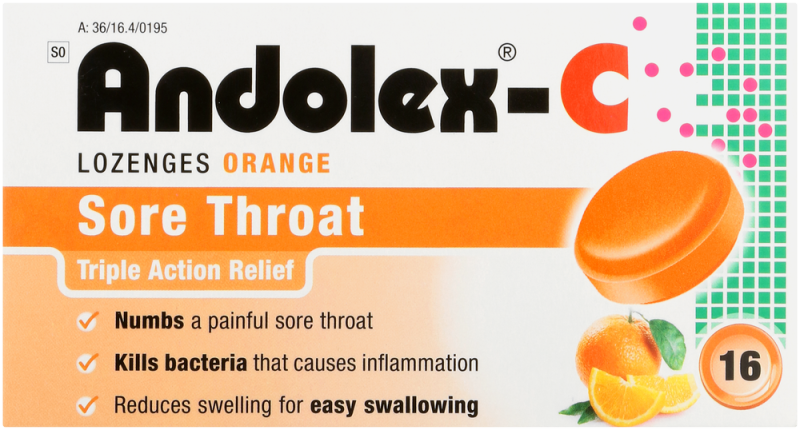 ANDOLEXC LOZ ORANGE 16