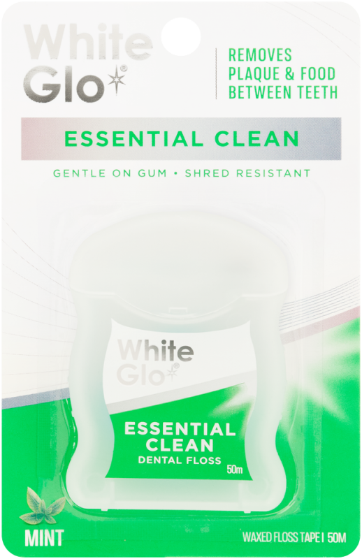 WHITE GLO FLOSS MINT 50M